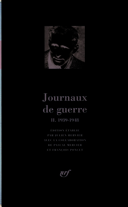 Book Journaux de guerre Jünger