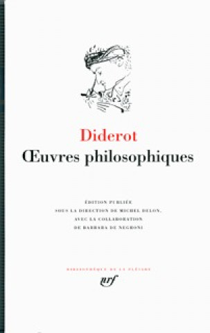 Kniha Œuvres philosophiques Diderot