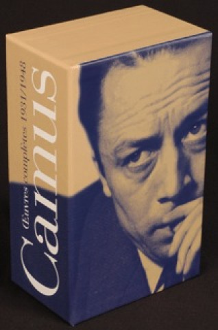 Carte Oeuvres completes vol. 1 1931-1944 & vol. 2 1944-1948 (Leatherbound) Camus