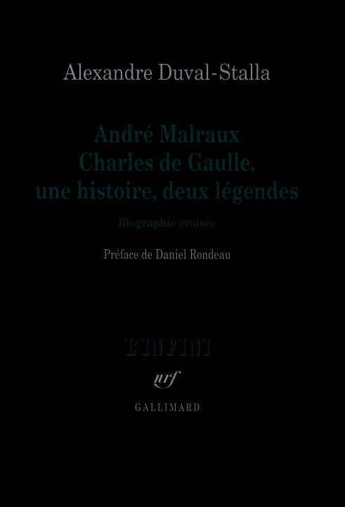 Kniha André Malraux, Charles de Gaulle, une histoire, deux légendes biographie croisée Duval-Stalla
