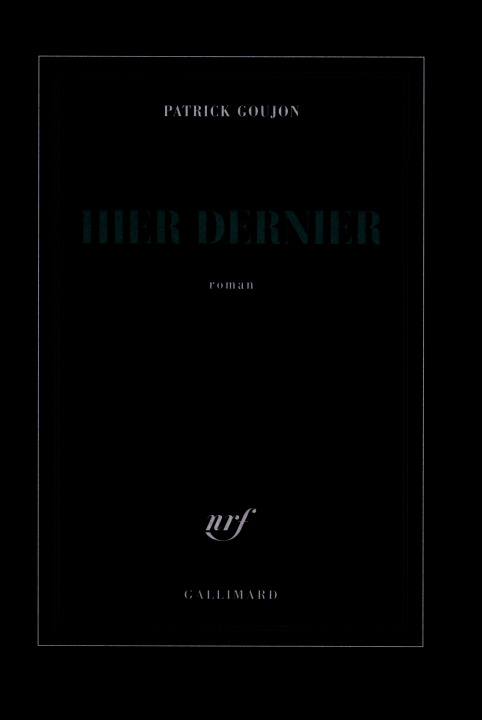 Book Hier dernier Goujon