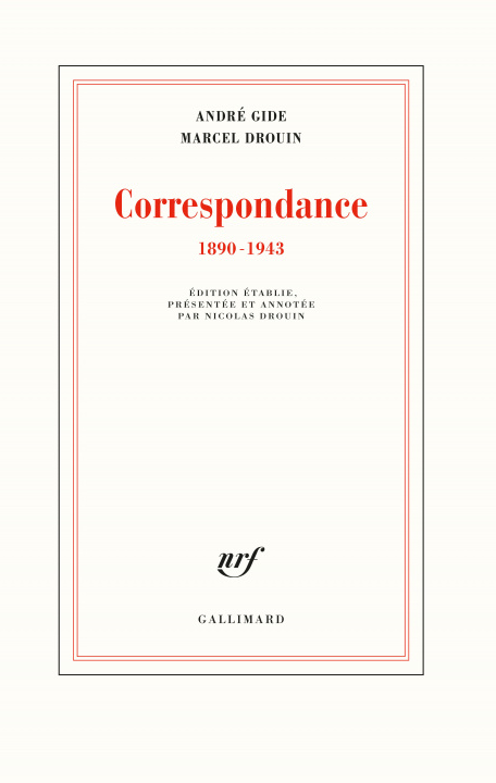 Knjiga Correspondance Drouin
