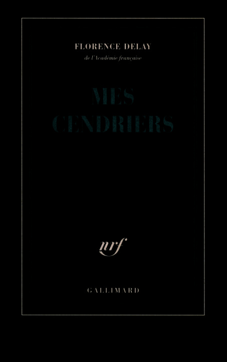 Book Mes cendriers Delay