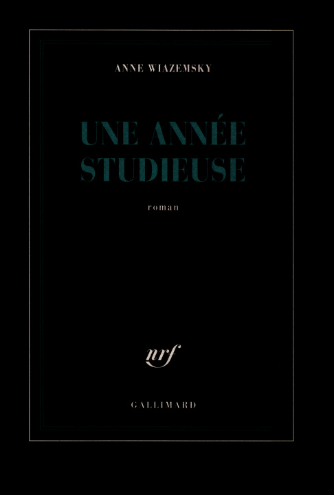 Livro Une année studieuse Wiazemsky