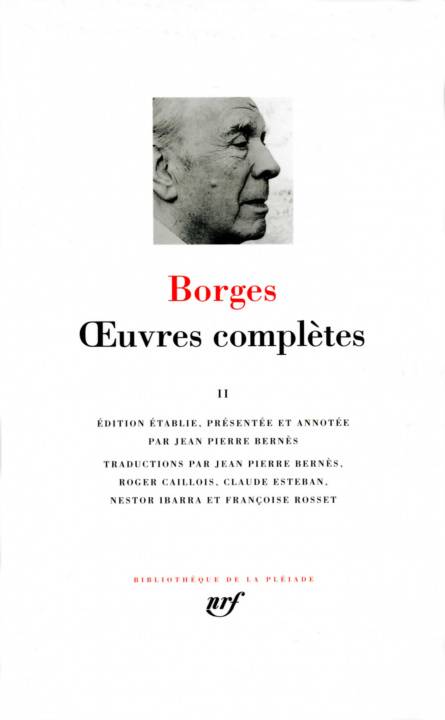 Kniha Œuvres complètes Borges