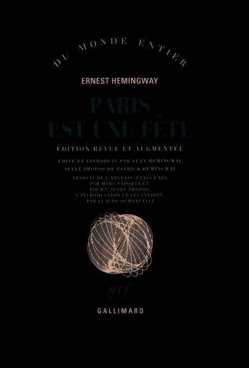 Książka Paris est une fete Hemingway