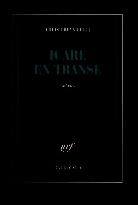 Knjiga Icare en transe Chevaillier