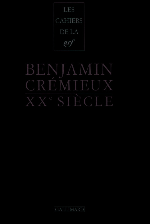 Boek XXᵉ siècle Crémieux