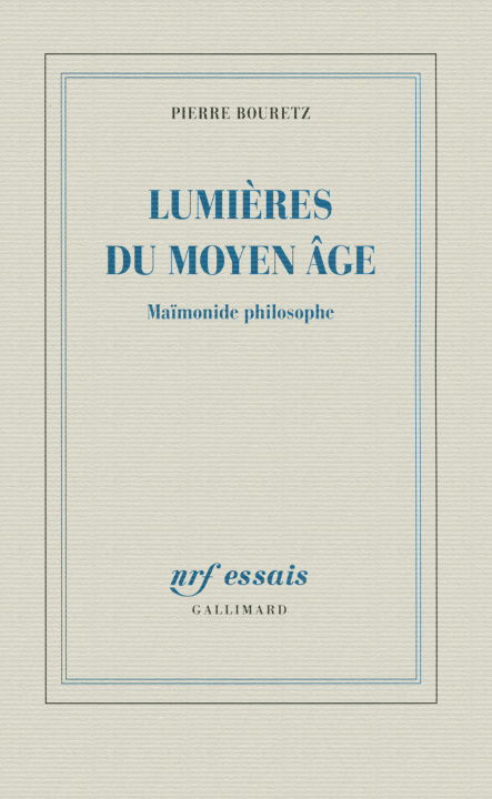 Книга Lumières du Moyen Âge Bouretz