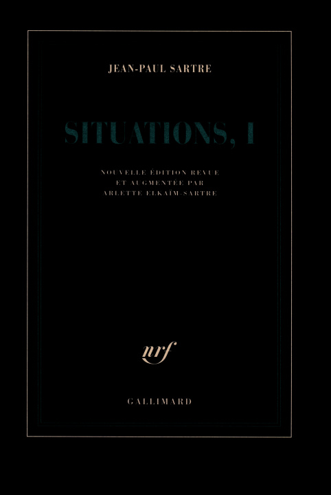 Book Situations Sartre