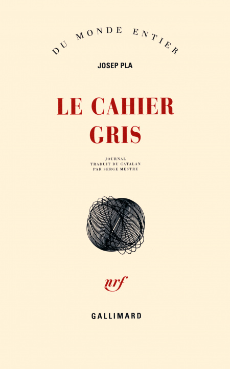 Knjiga Le cahier gris Pla