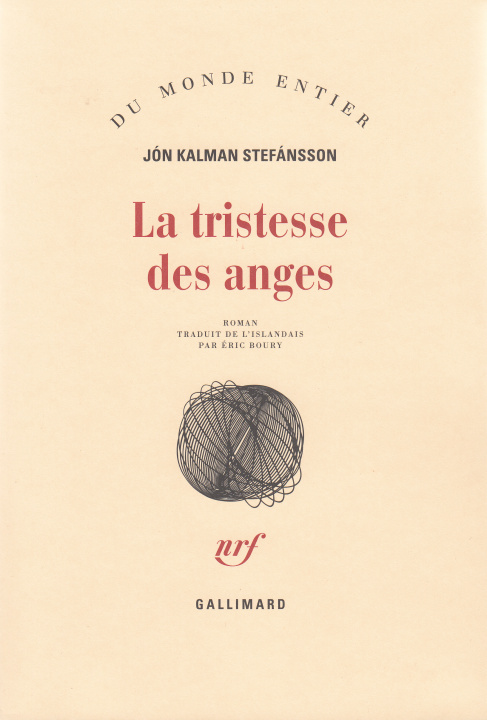 Buch La tristesse des anges Stefánsson