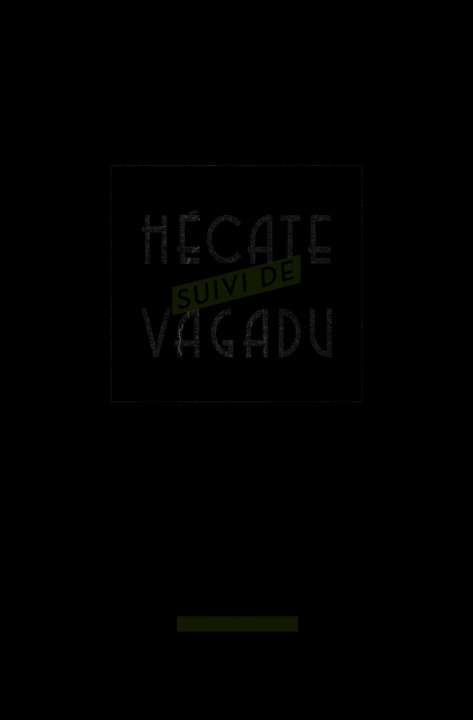 Libro Hecate/Vagadu Jouve