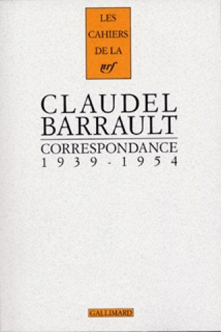 Book Correspondance Barrault