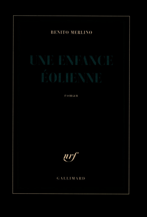 Book Une enfance éolienne Merlino