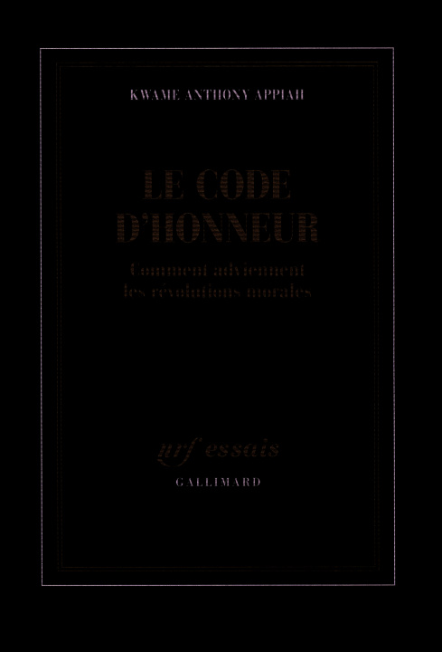 Kniha Le code d'honneur Appiah