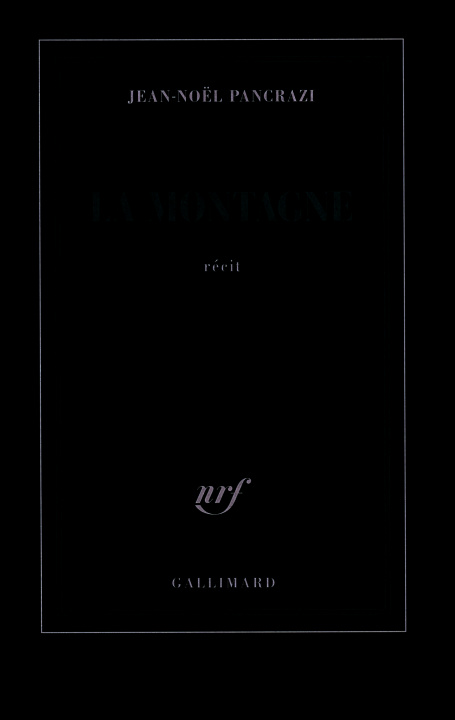 Livro La montagne Pancrazi