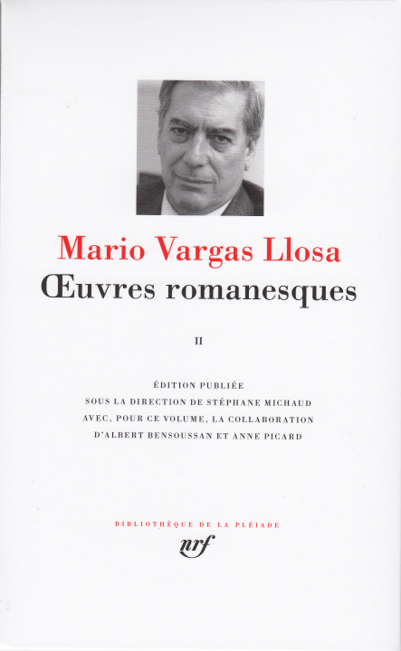 Book Œuvres romanesques Vargas Llosa