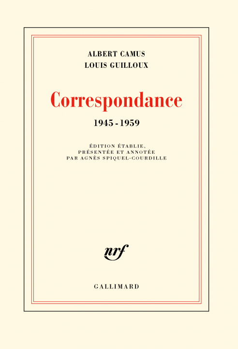 Kniha Correspondance Guilloux