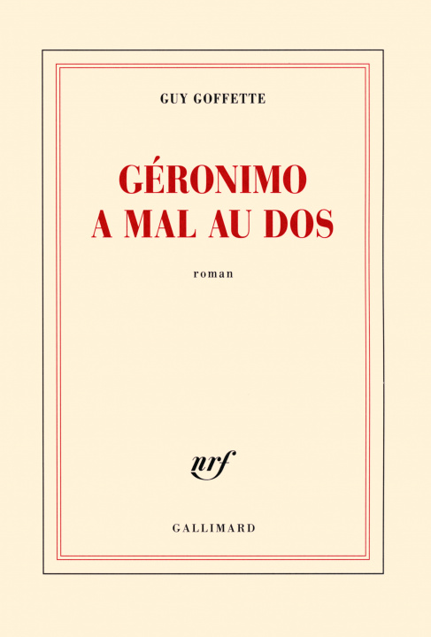 Boek Geronimo a mal au dos Goffette