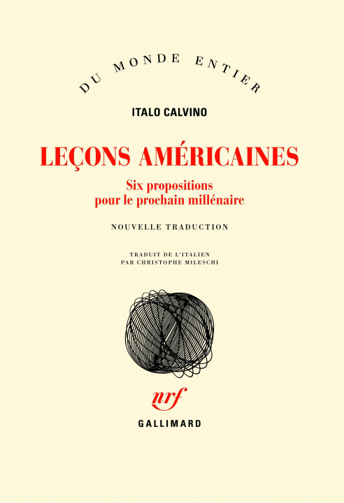 Knjiga Leçons américaines Calvino