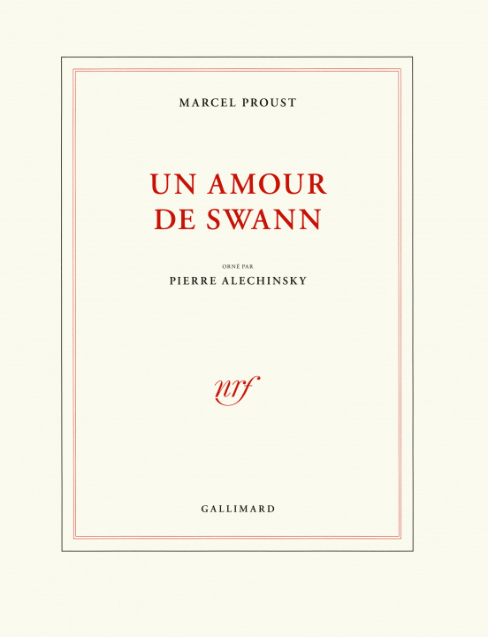 Kniha Un amour de Swann Proust