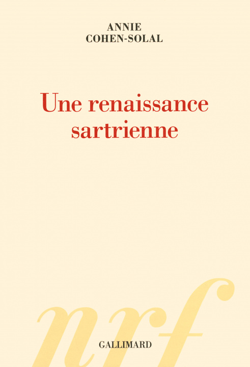 Libro Une renaissance sartrienne Cohen-Solal