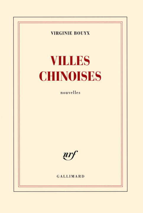 Książka Villes chinoises Bouyx