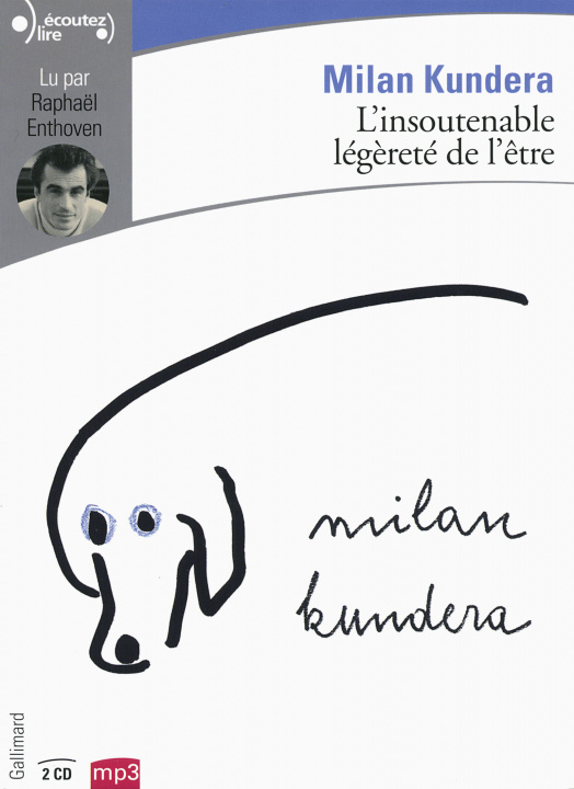 Audio L'insoutenable legerete de l'etre (2 CD MP3) Kundera