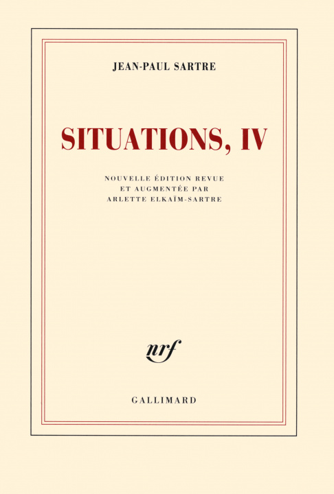 Βιβλίο Situations Sartre