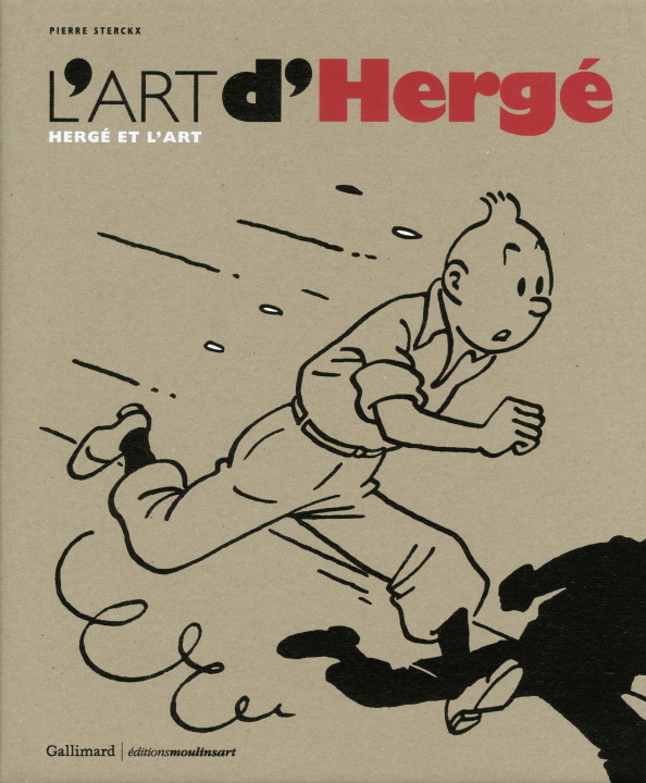 Carte L'art d'Hergé Sterckx