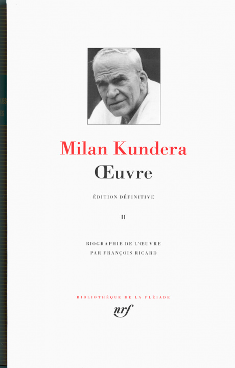 Книга Œuvre Kundera