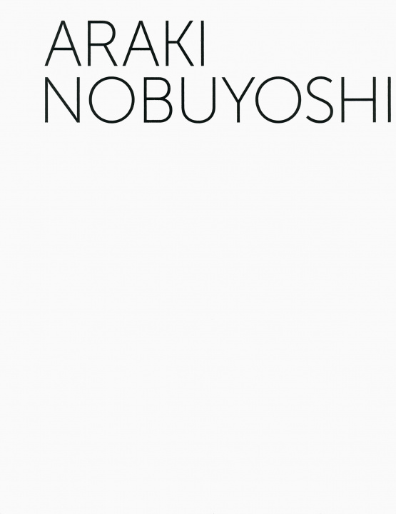 Book Araki Nobuyoshi Neutres