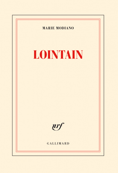 Book Lointain Modiano