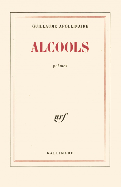 Kniha Alcools Apollinaire