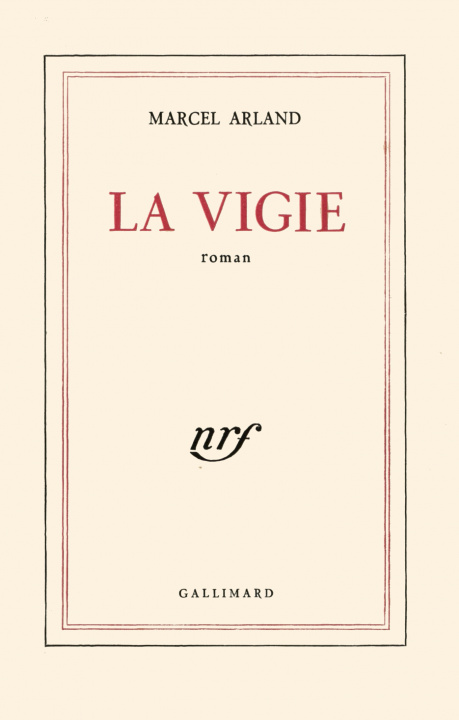 Knjiga La vigie Arland