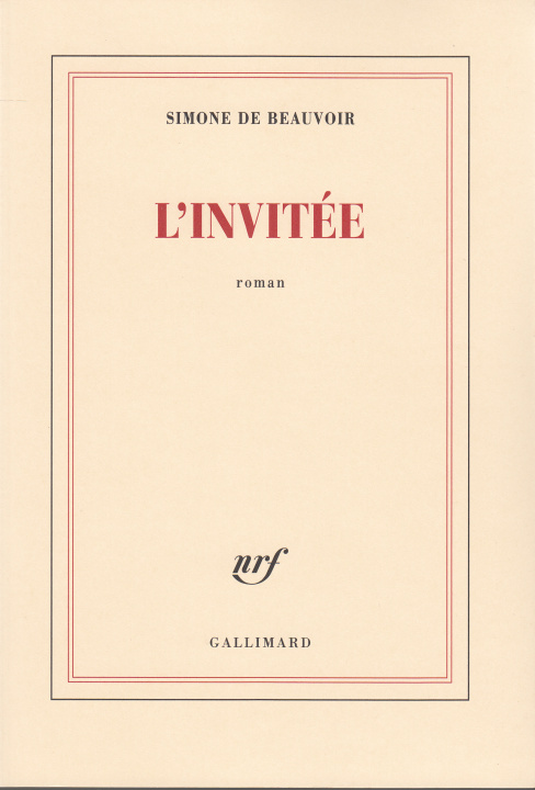 Книга L'invitée Beauvoir