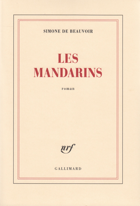 Kniha Les Mandarins Beauvoir