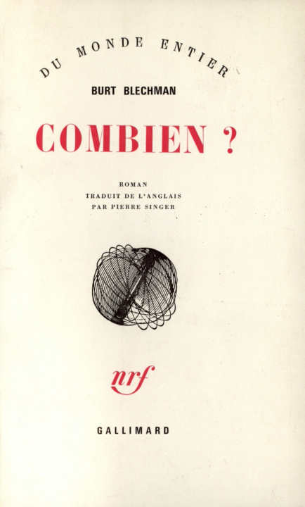 Book Combien ? Blechman