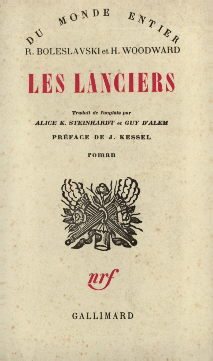 Kniha Les Lanciers Woodward