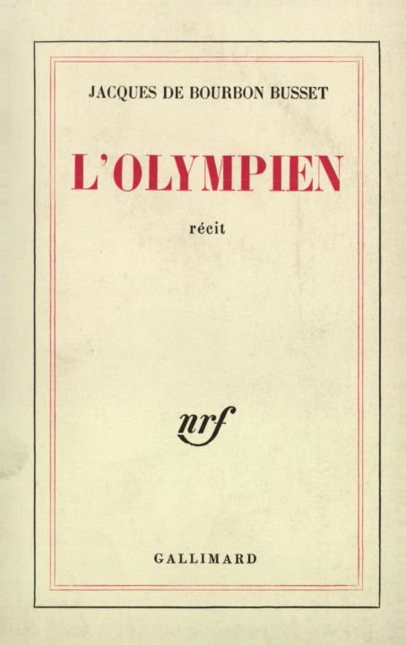Boek L'OLYMPIEN BOURBON BUSSET