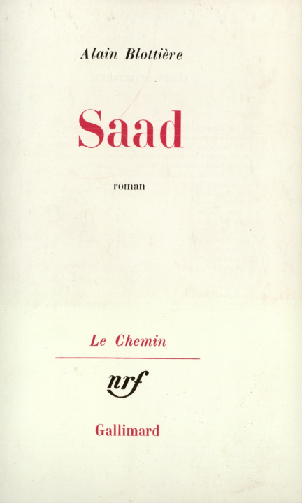 Buch Saad Blottière