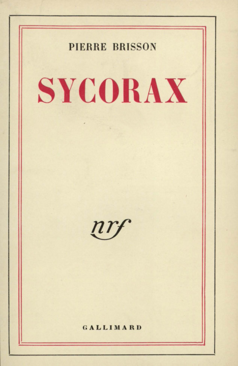 Buch Sycorax Brisson