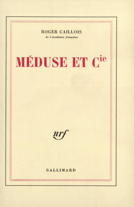 Book Méduse et Cⁱᵉ Caillois