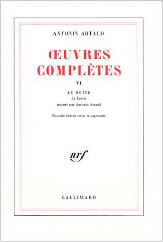 Kniha Oeuvres completes vol. 6 Artaud