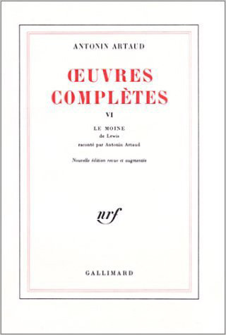Libro Oeuvres completes vol. 6 Artaud