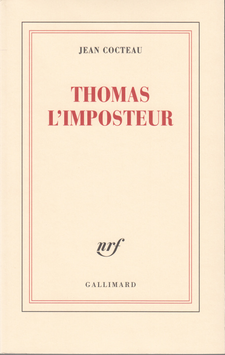 Libro Thomas l'Imposteur Cocteau
