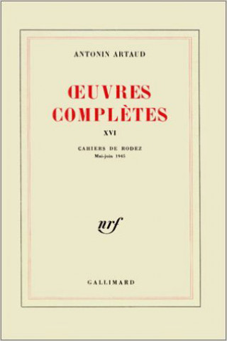 Kniha Œuvres complètes Artaud