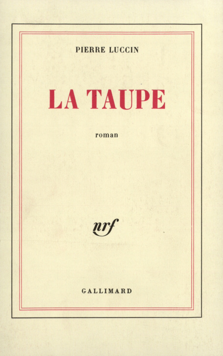 Knjiga La Taupe Luccin