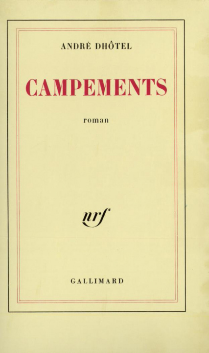 Book Campements Dhôtel